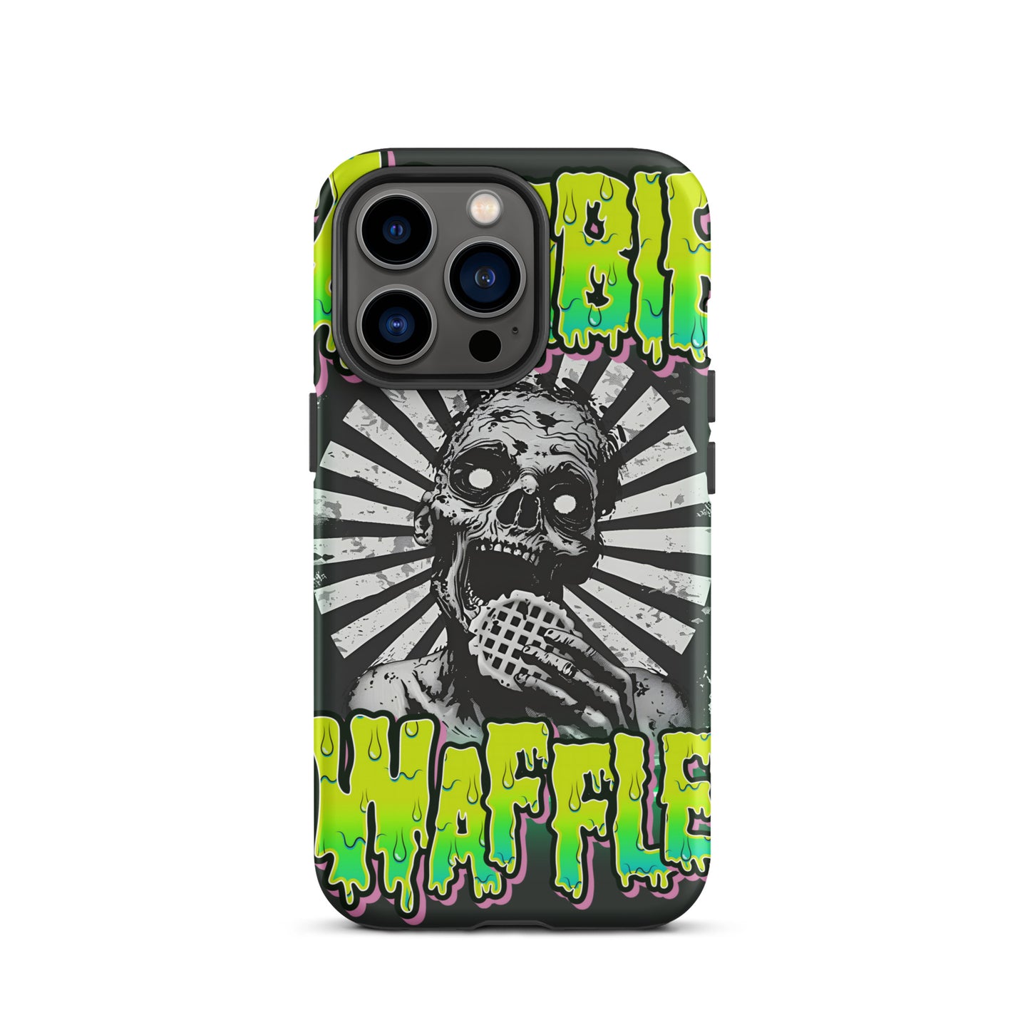 Zombie Eating a Waffle Tough Case for iPhone®