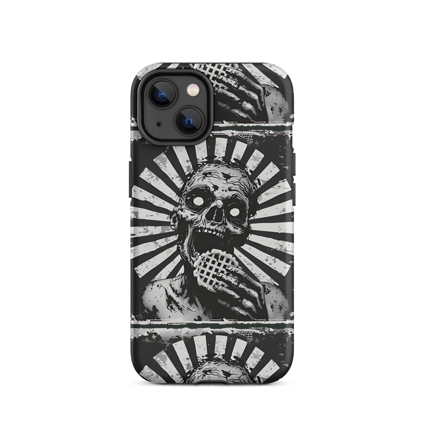 Zombie Eating a Waffle Tough Case for iPhone®