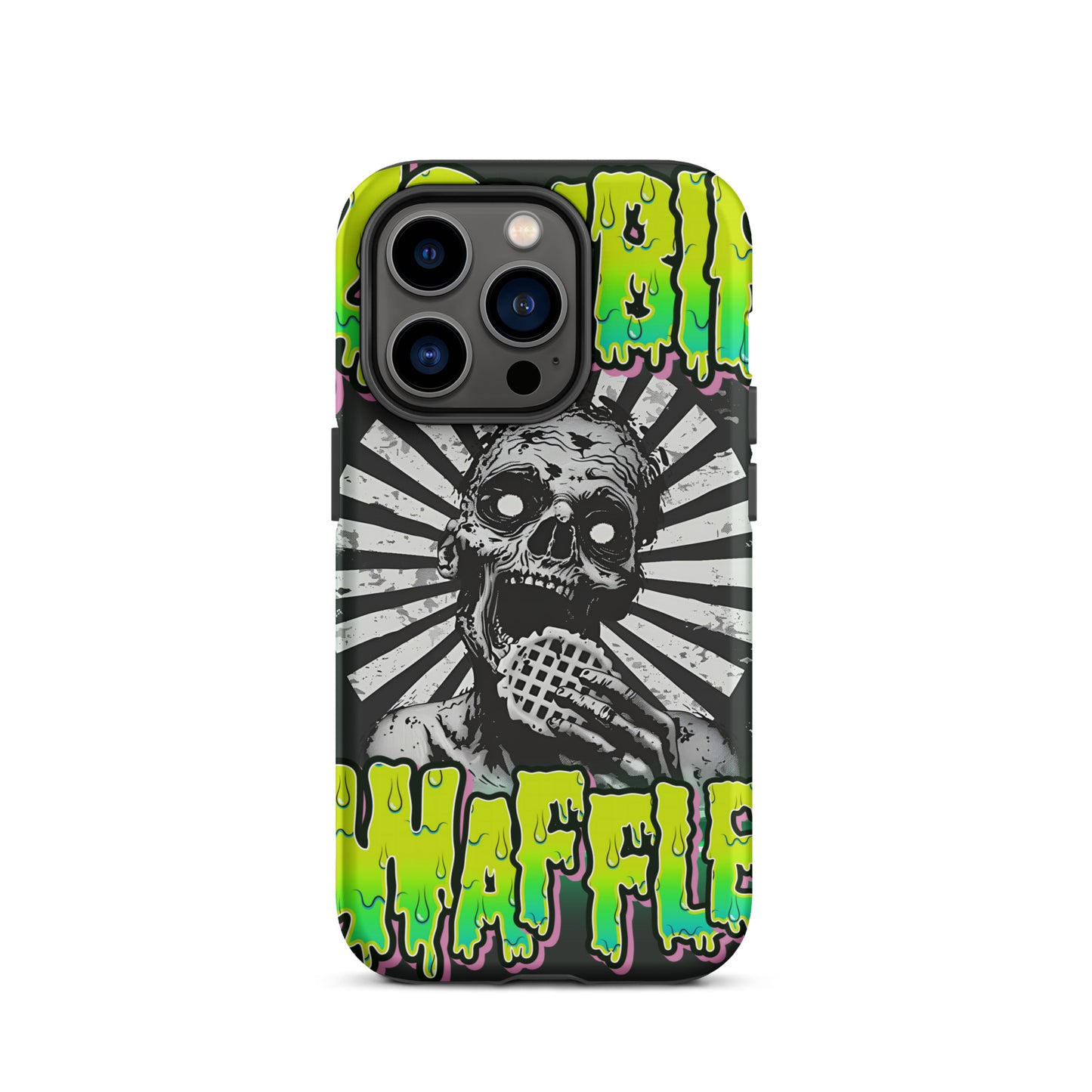 Zombie Eating a Waffle Tough Case for iPhone®