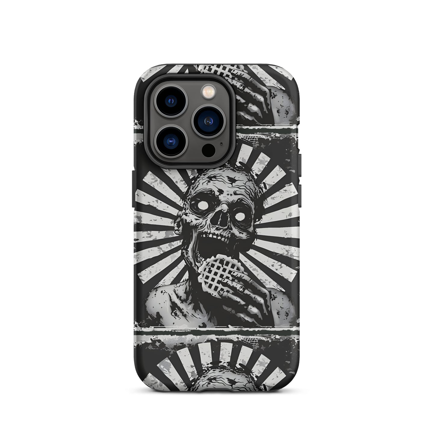 Zombie Eating a Waffle Tough Case for iPhone®