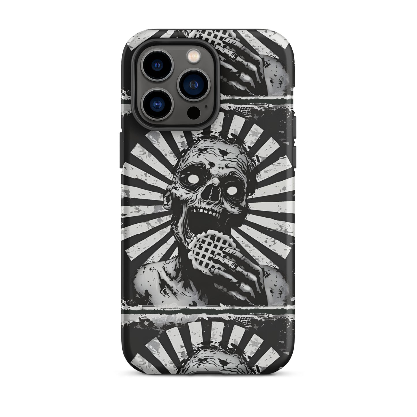 Zombie Eating a Waffle Tough Case for iPhone®