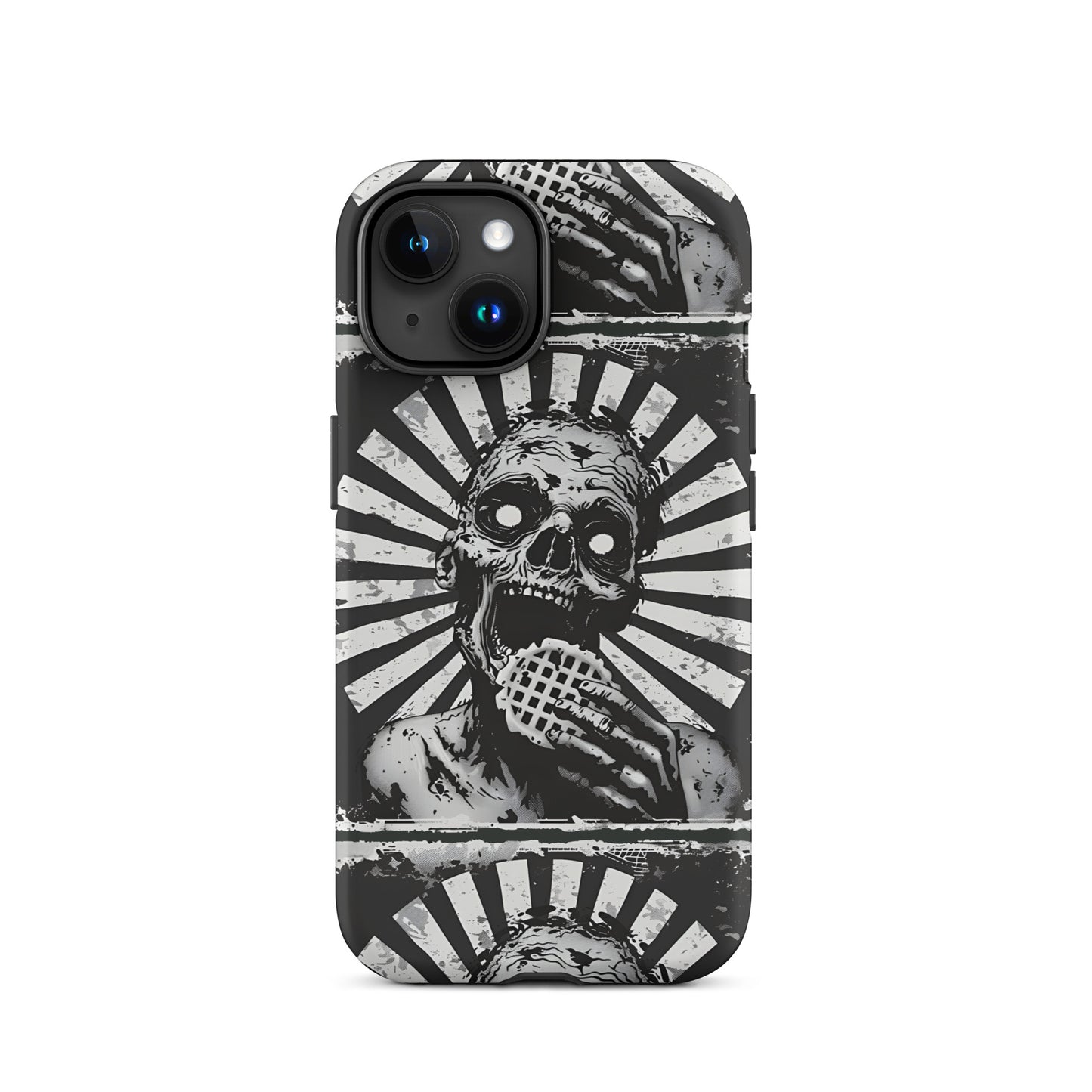 Zombie Eating a Waffle Tough Case for iPhone®