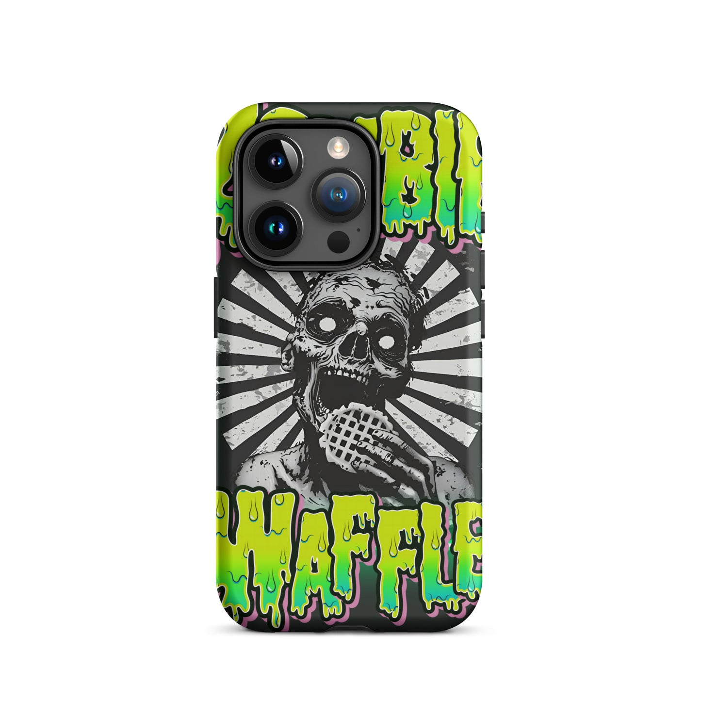 Zombie Eating a Waffle Tough Case for iPhone®