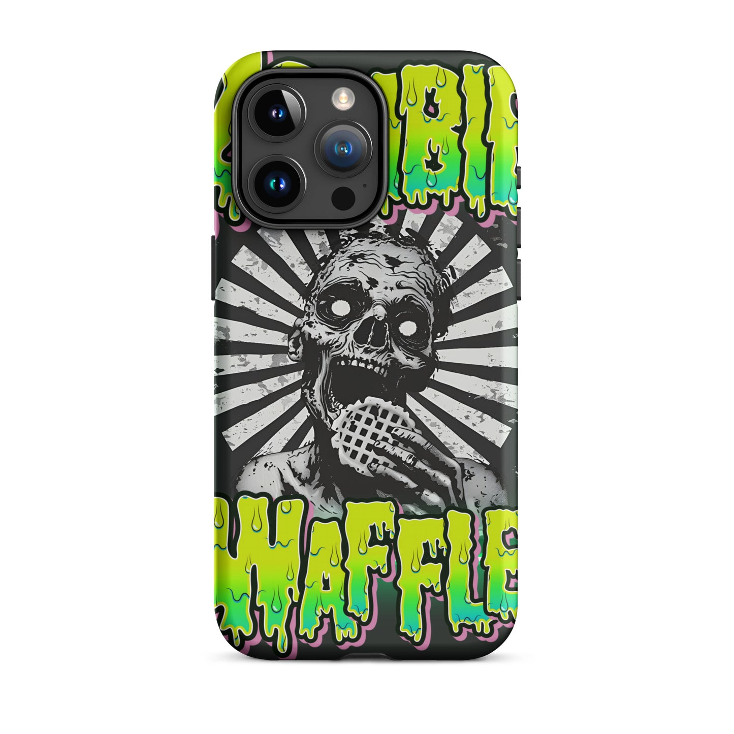 Zombie Eating a Waffle Tough Case for iPhone®