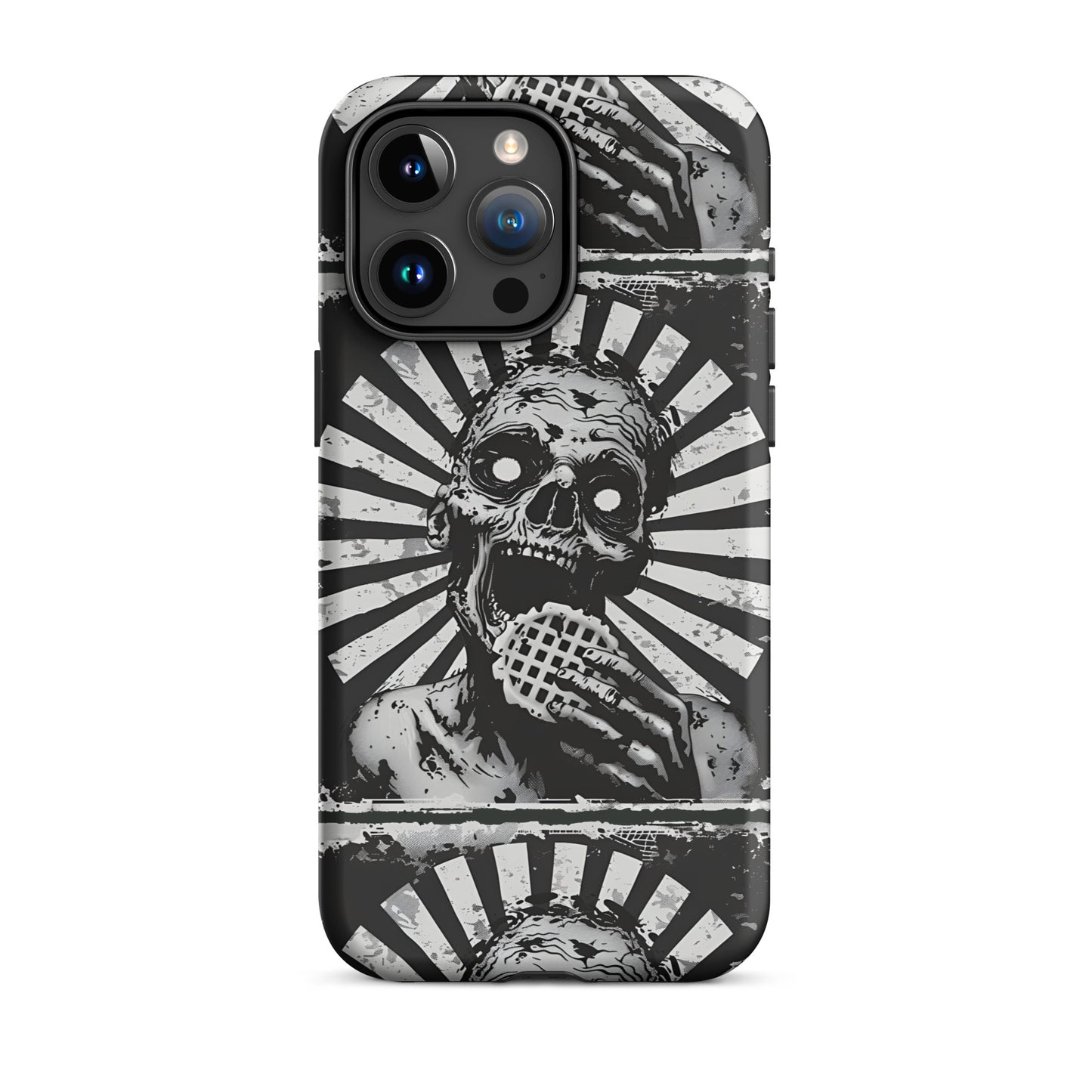 Zombie Eating a Waffle Tough Case for iPhone®