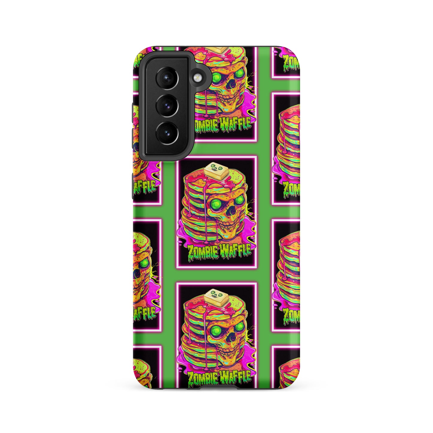 Neon Zombie Pancakes Tough Case for Samsung®