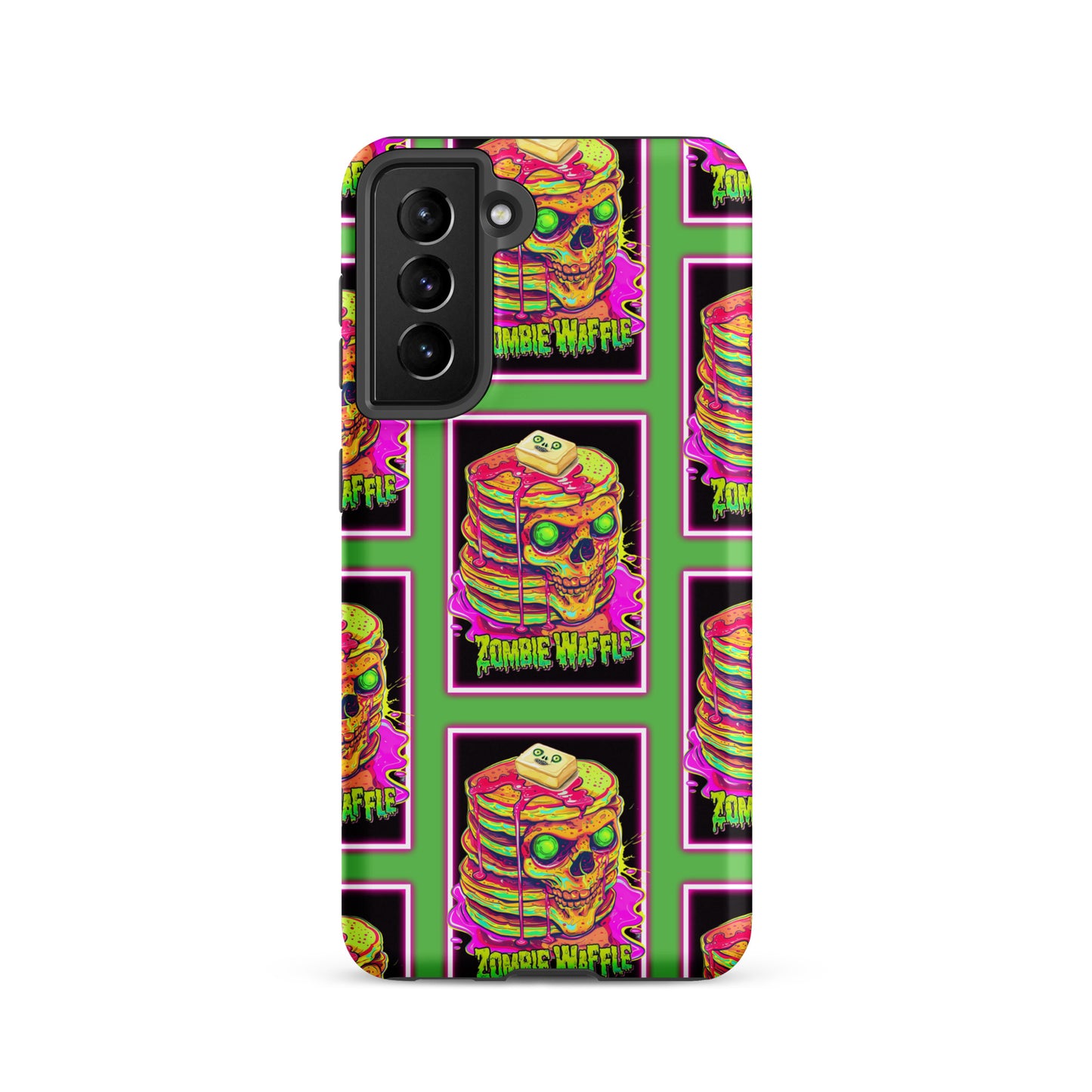 Neon Zombie Pancakes Tough Case for Samsung®