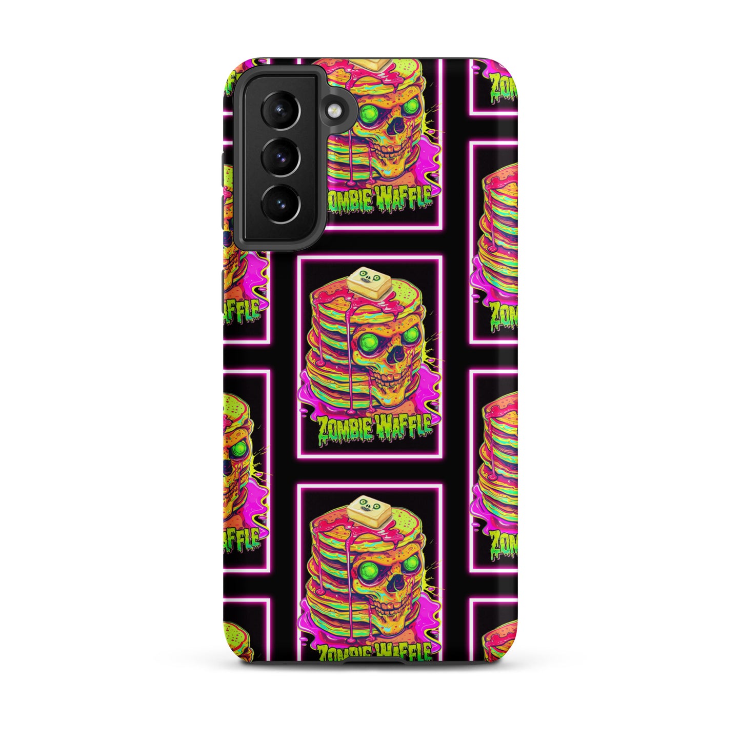 Neon Zombie Pancakes Tough Case for Samsung®