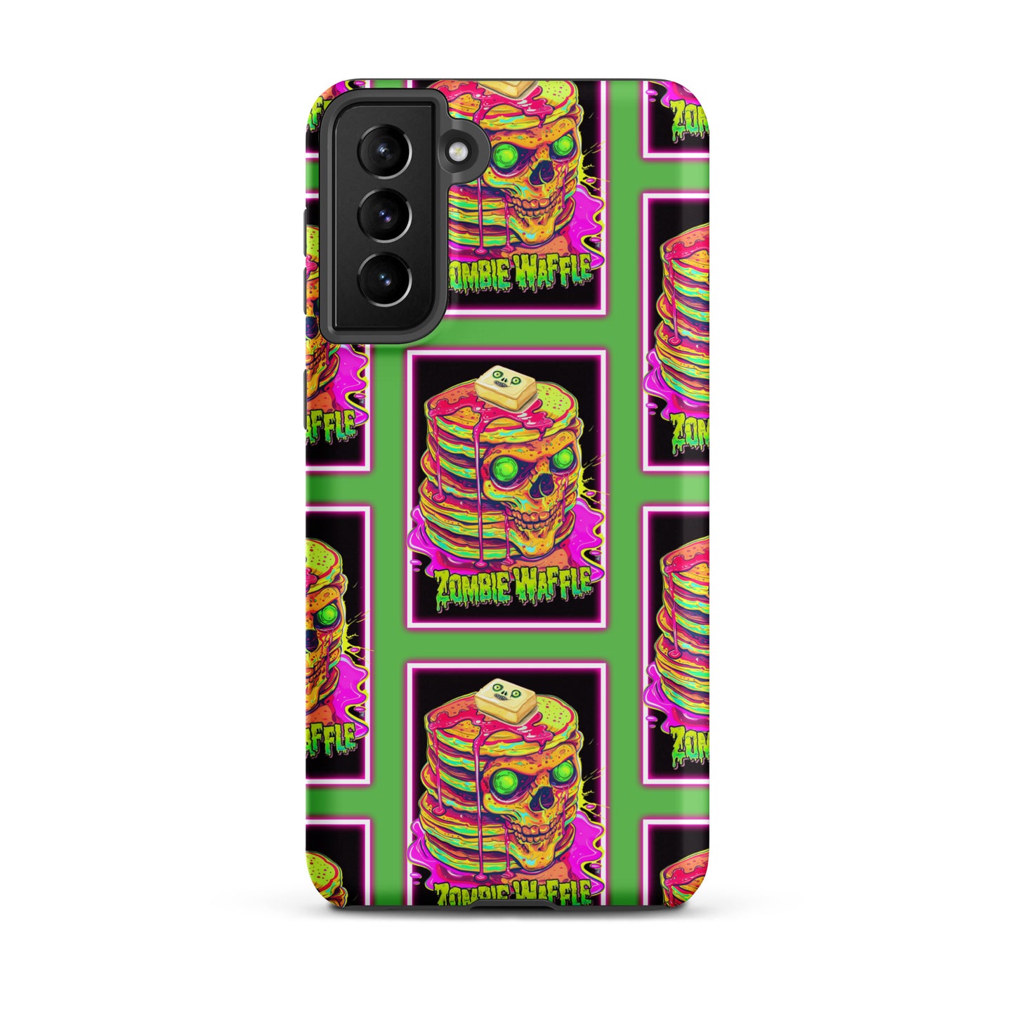 Neon Zombie Pancakes Tough Case for Samsung®