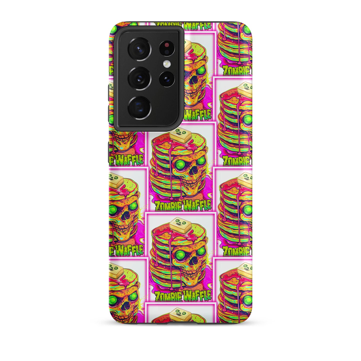 Neon Zombie Pancakes II Tough Case for Samsung®