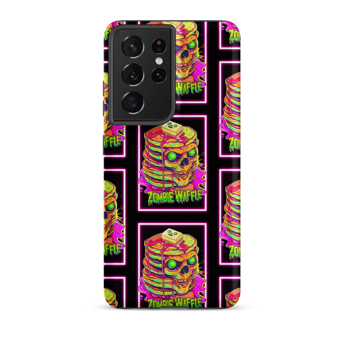 Neon Zombie Pancakes Tough Case for Samsung®