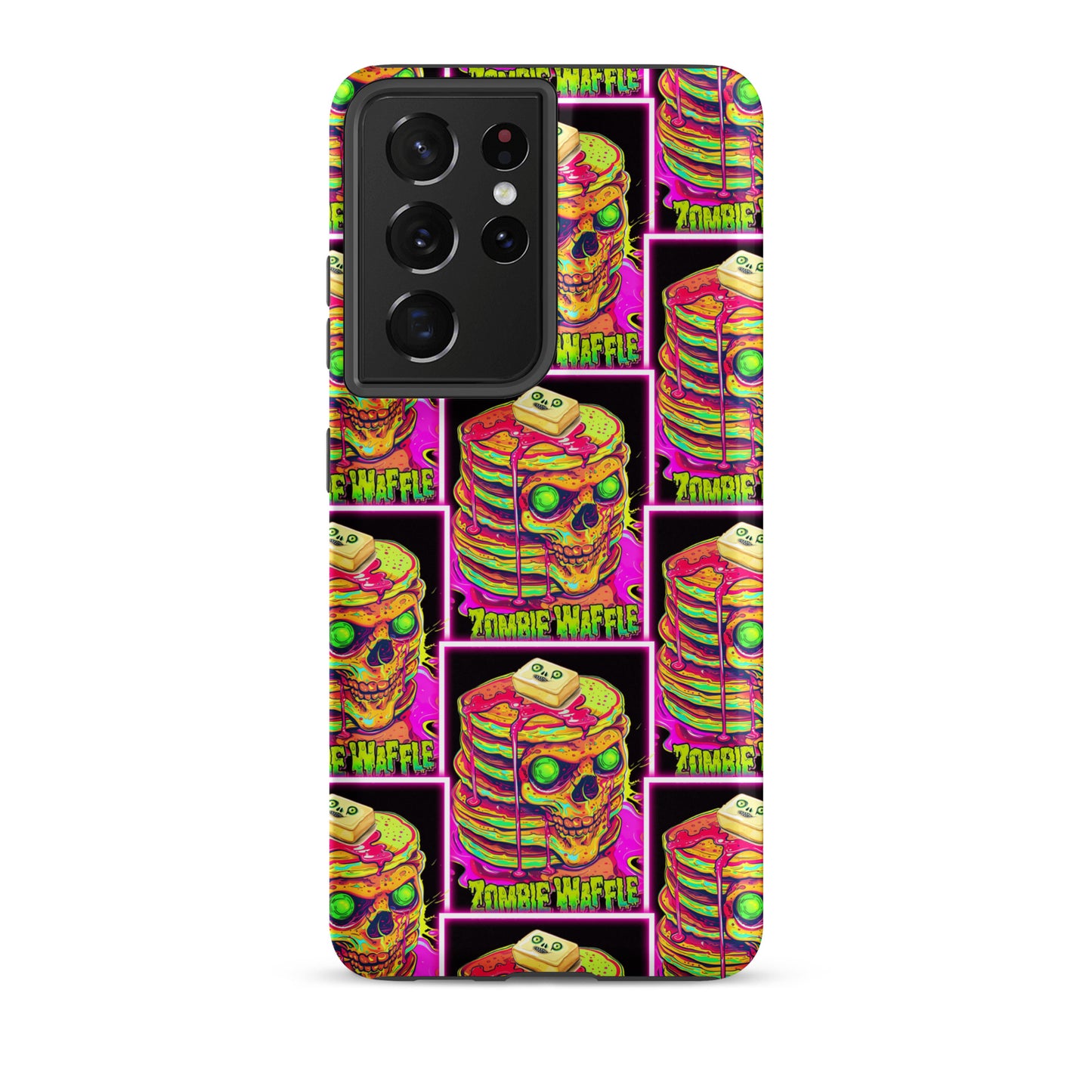 Neon Zombie Pancakes II Tough Case for Samsung®