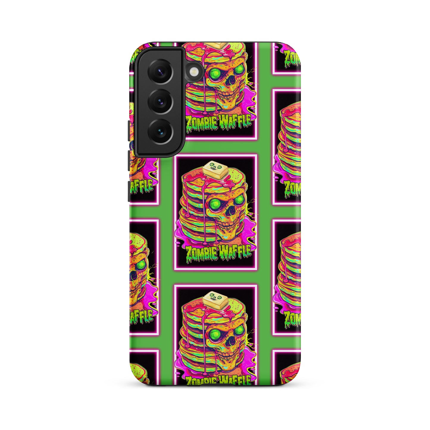 Neon Zombie Pancakes Tough Case for Samsung®