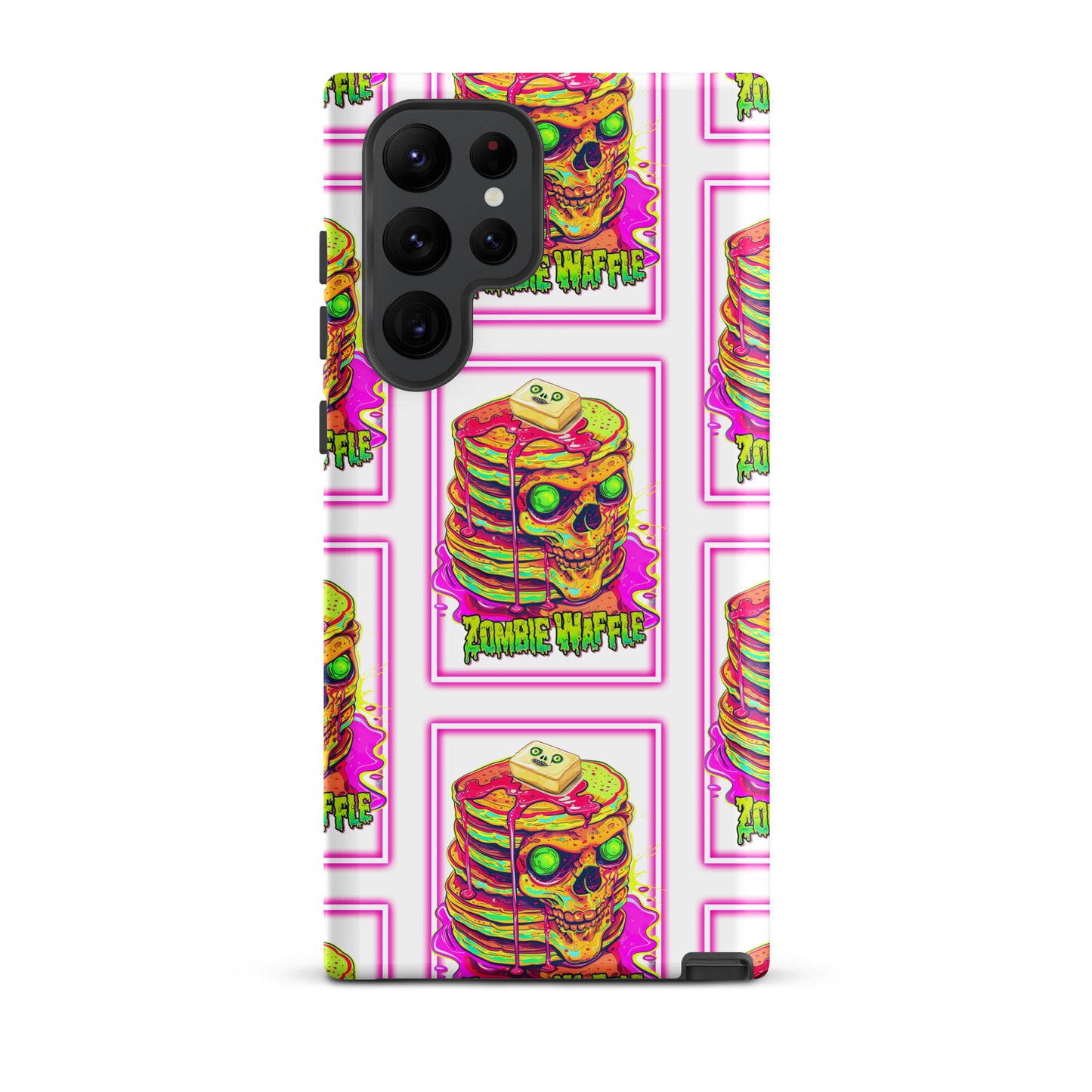 Neon Zombie Pancakes Tough Case for Samsung®