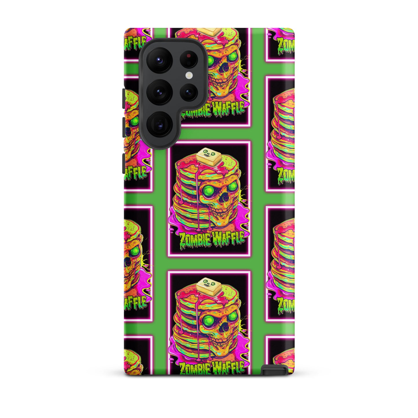 Neon Zombie Pancakes Tough Case for Samsung®