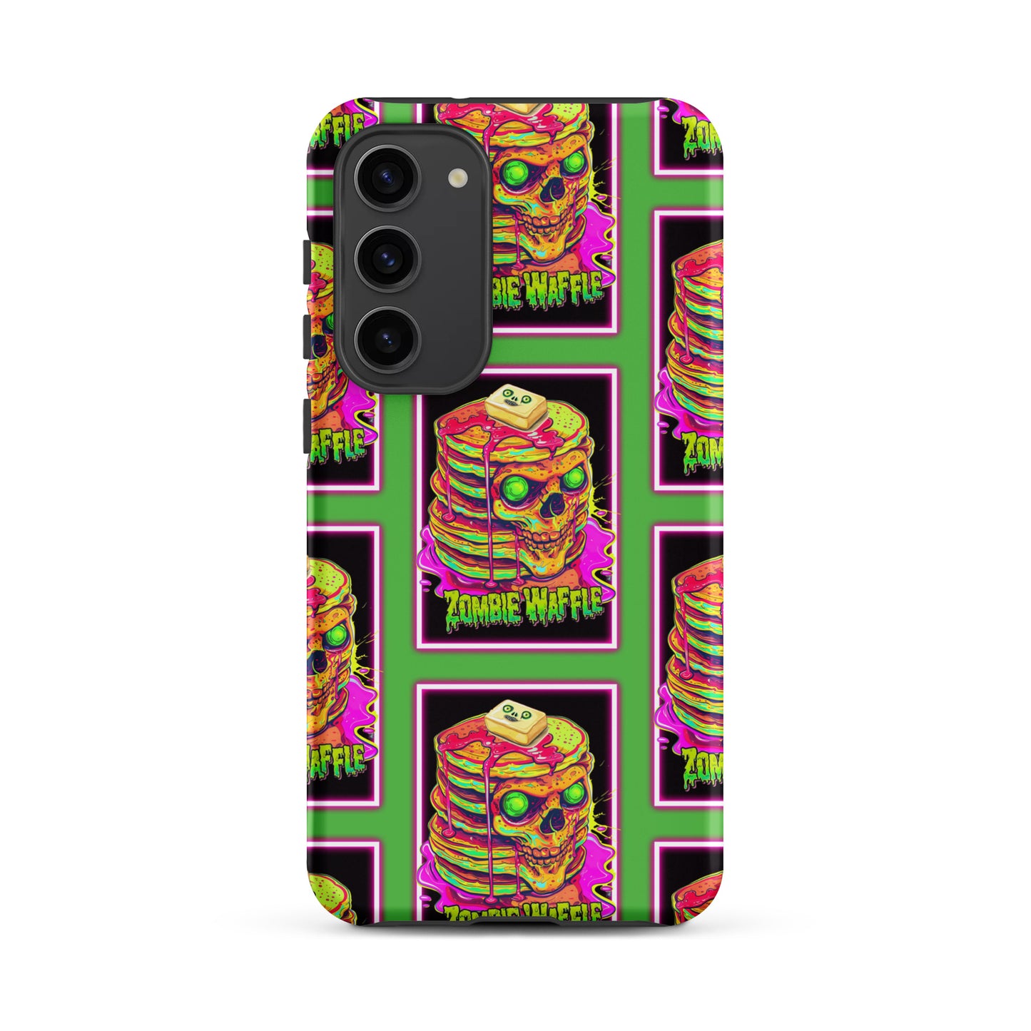 Neon Zombie Pancakes Tough Case for Samsung®