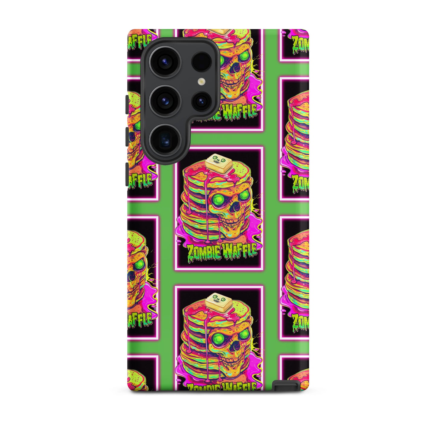 Neon Zombie Pancakes Tough Case for Samsung®