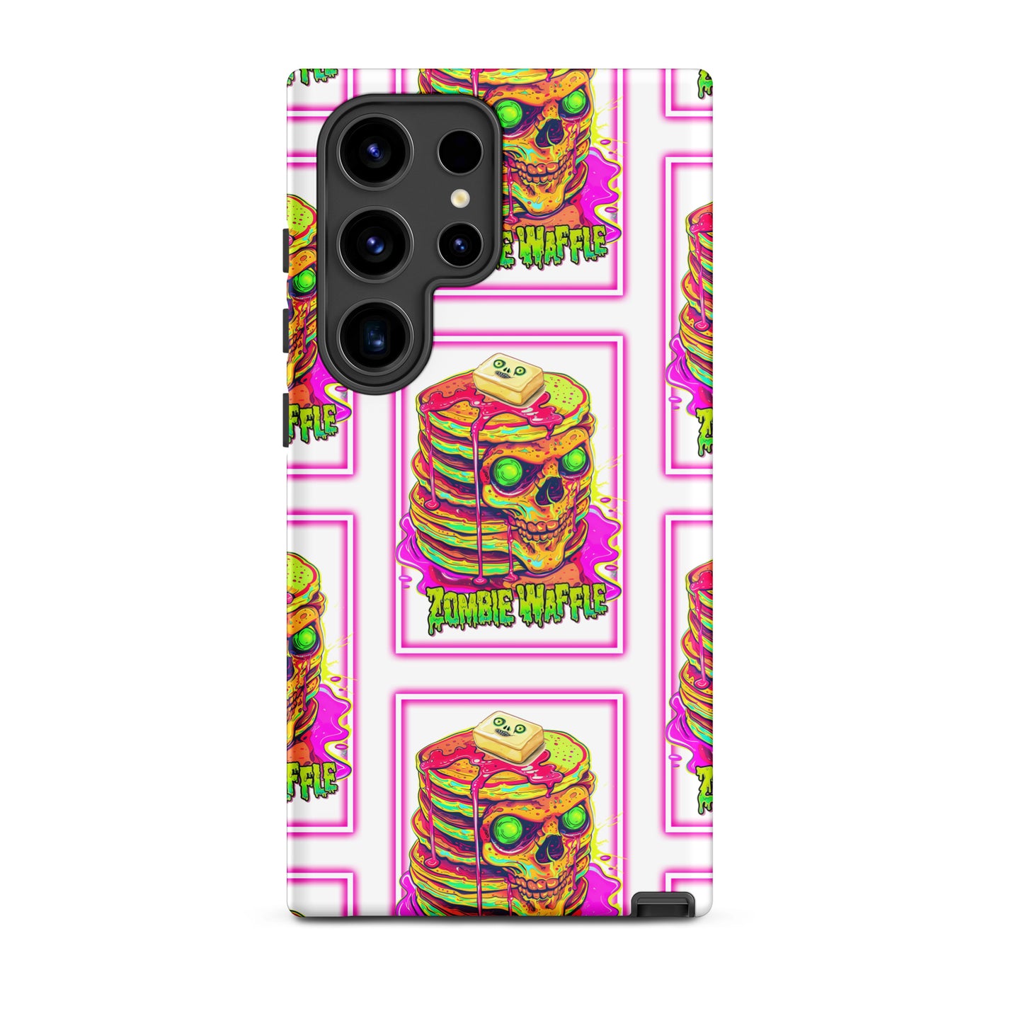 Neon Zombie Pancakes Tough Case for Samsung®