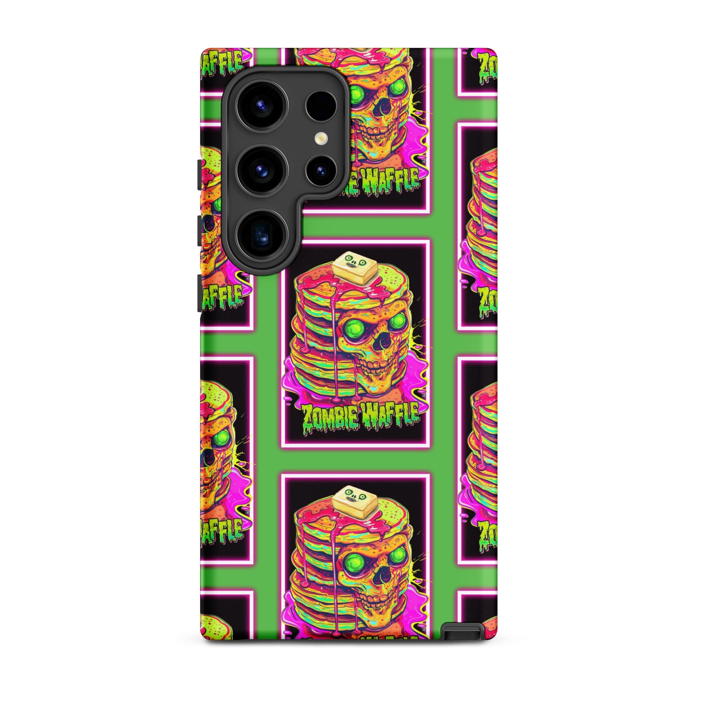 Neon Zombie Pancakes Tough Case for Samsung®