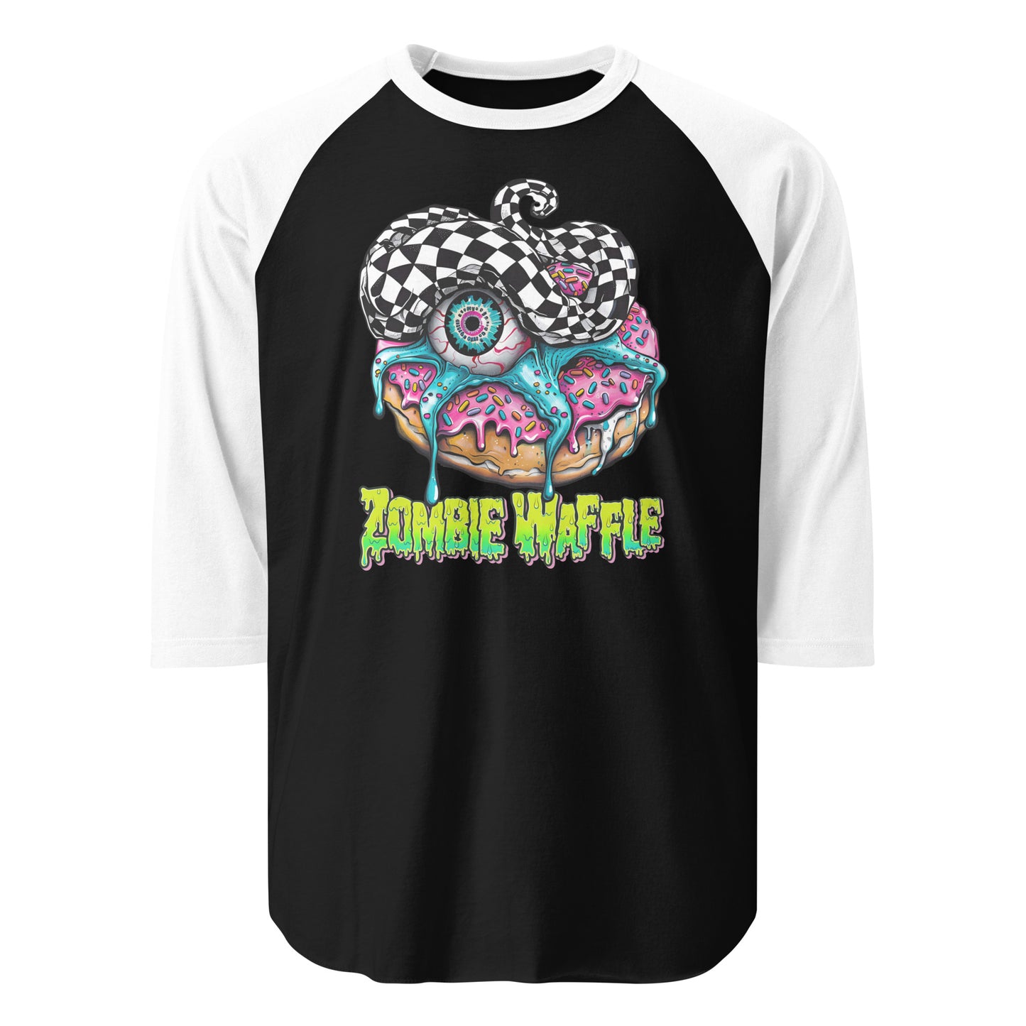 Zombie Donut Men's Baseball Tee