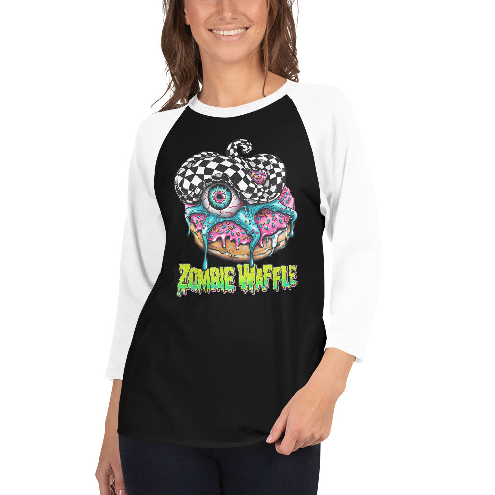 Zombie Donut Women's Baseball Tee