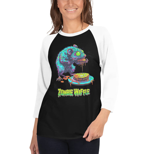 Zombie Rat Women's Baseball Tee