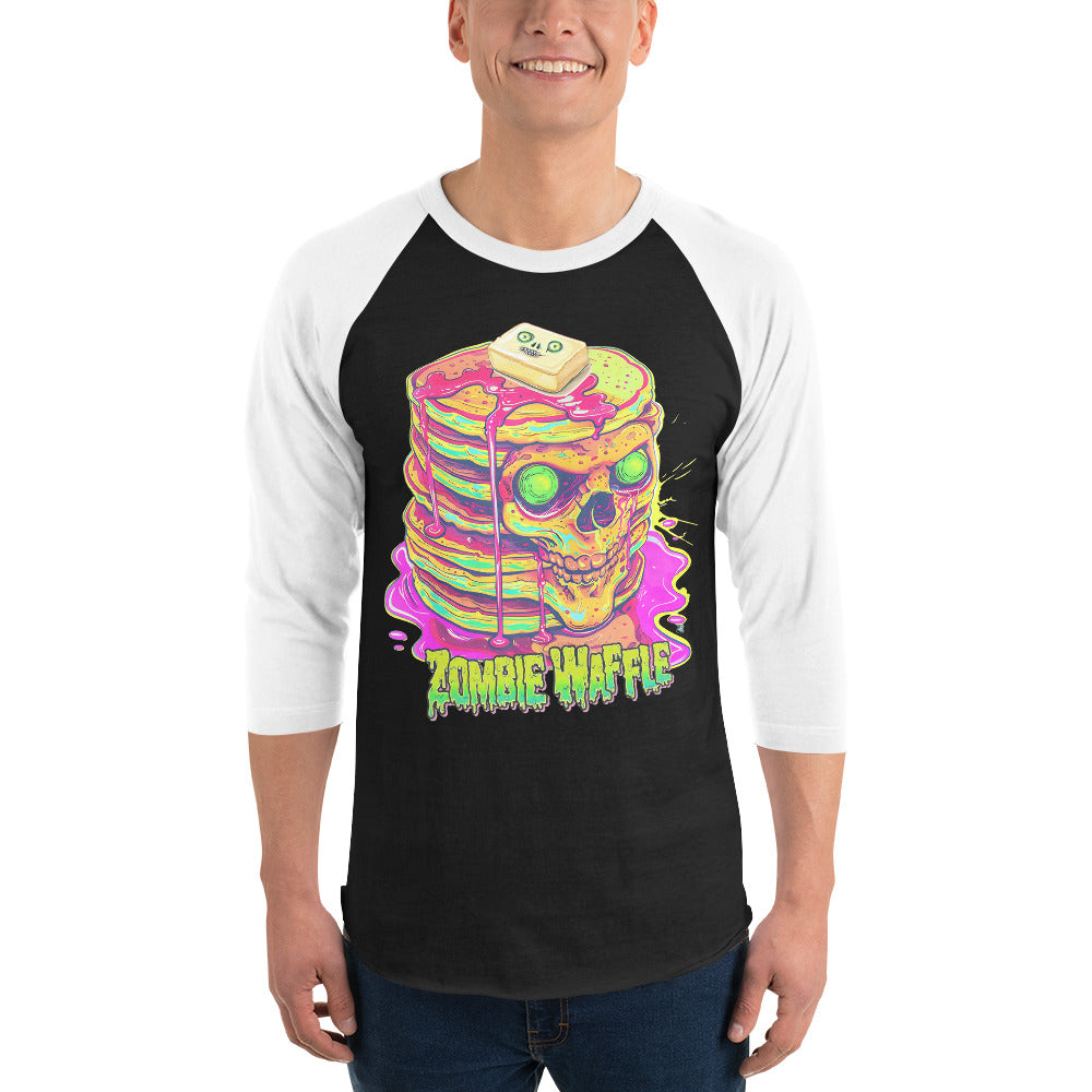 Zombie Pancakes Men's Baseball Tee