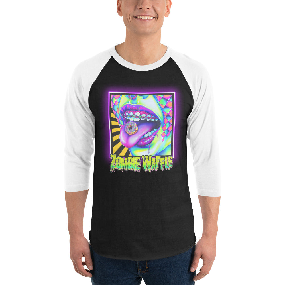 Donuts N Braces Men's Baseball Tee