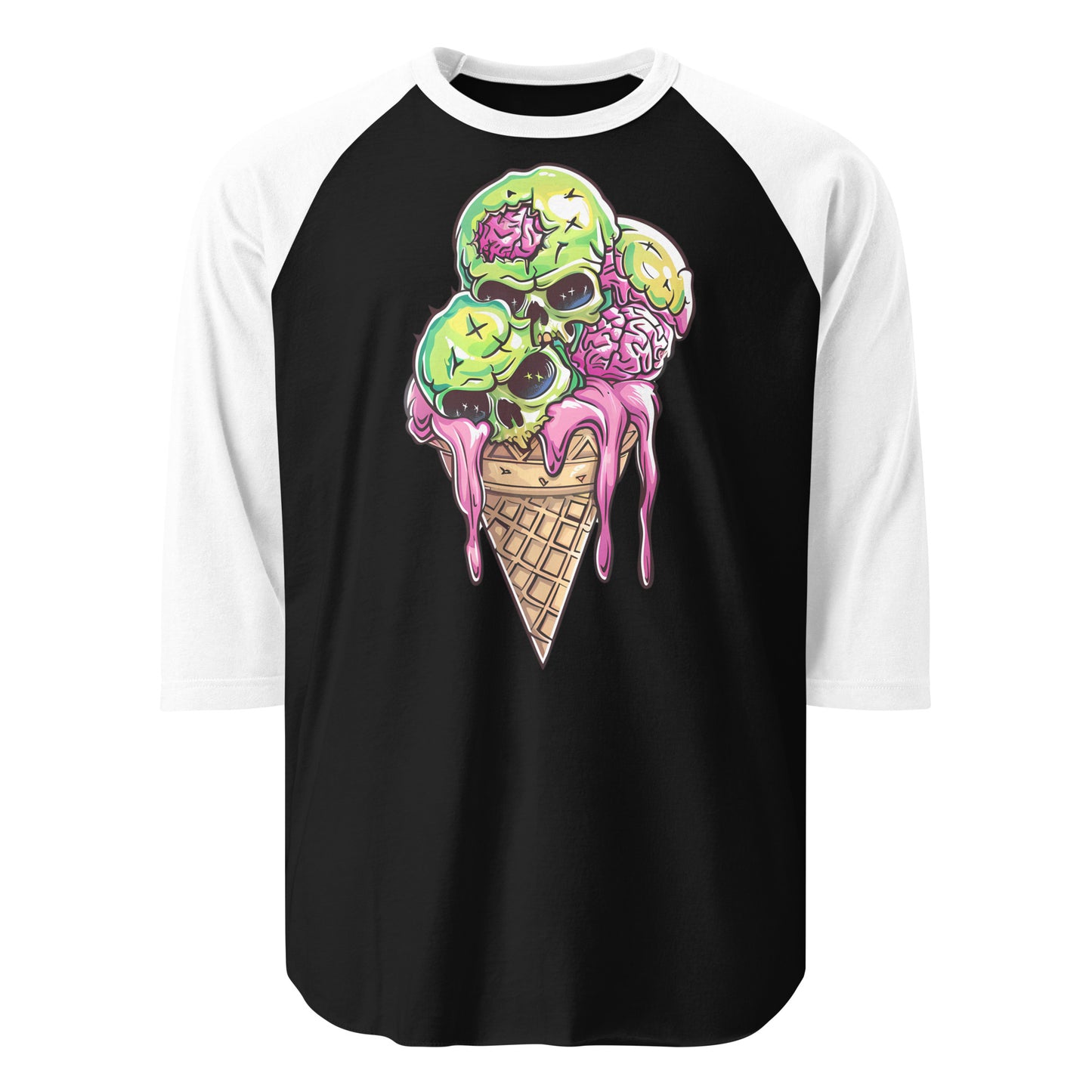 Triple Scoop Men's Baseball Tee