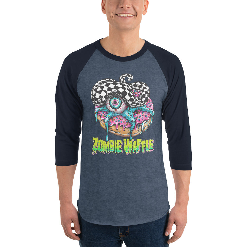 Zombie Donut Men's Baseball Tee