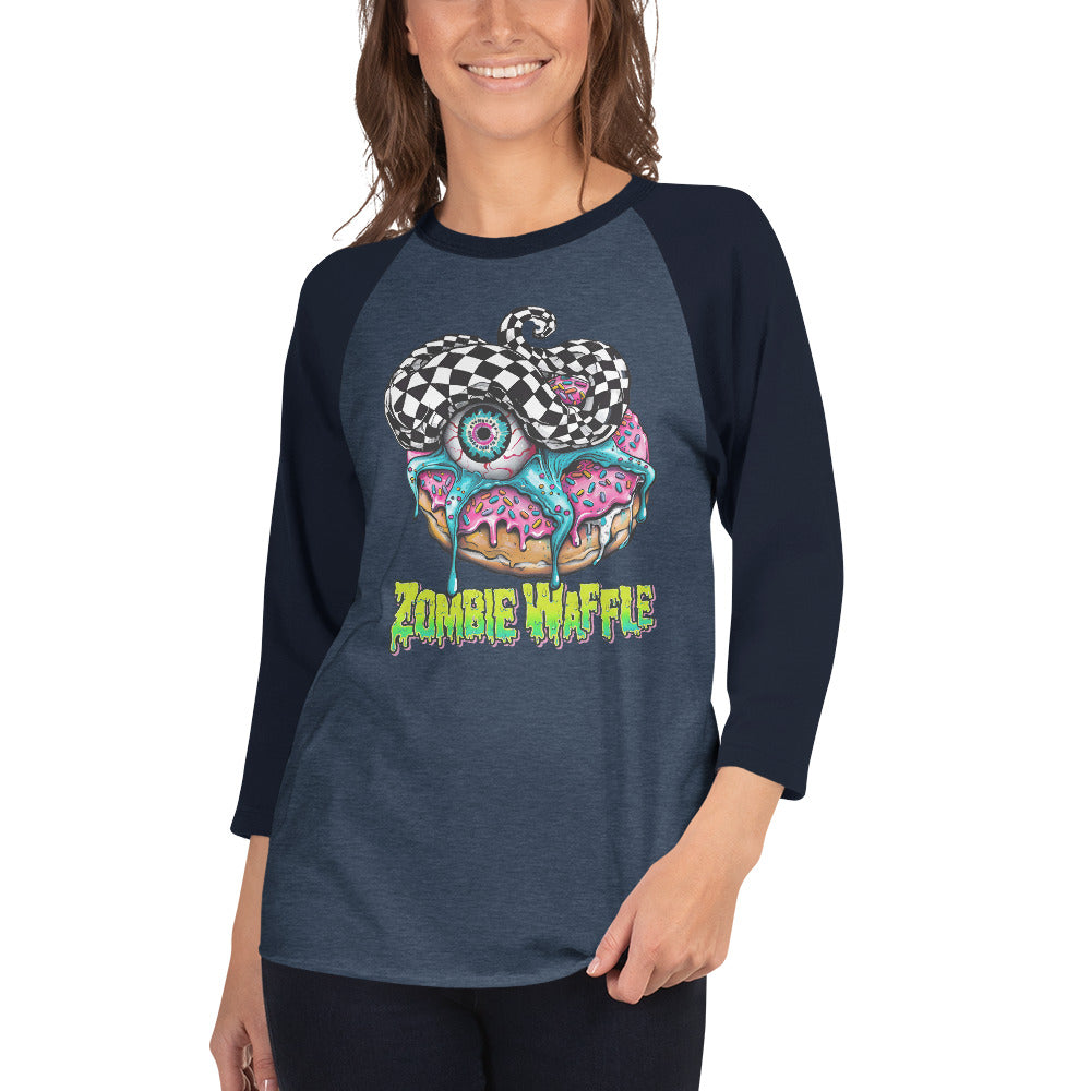 Zombie Donut Women's Baseball Tee