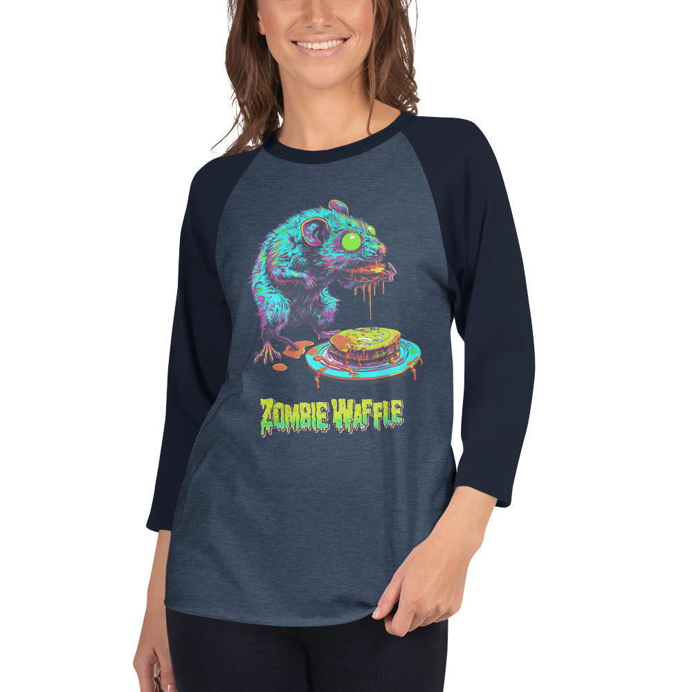 Zombie Rat Women's Baseball Tee