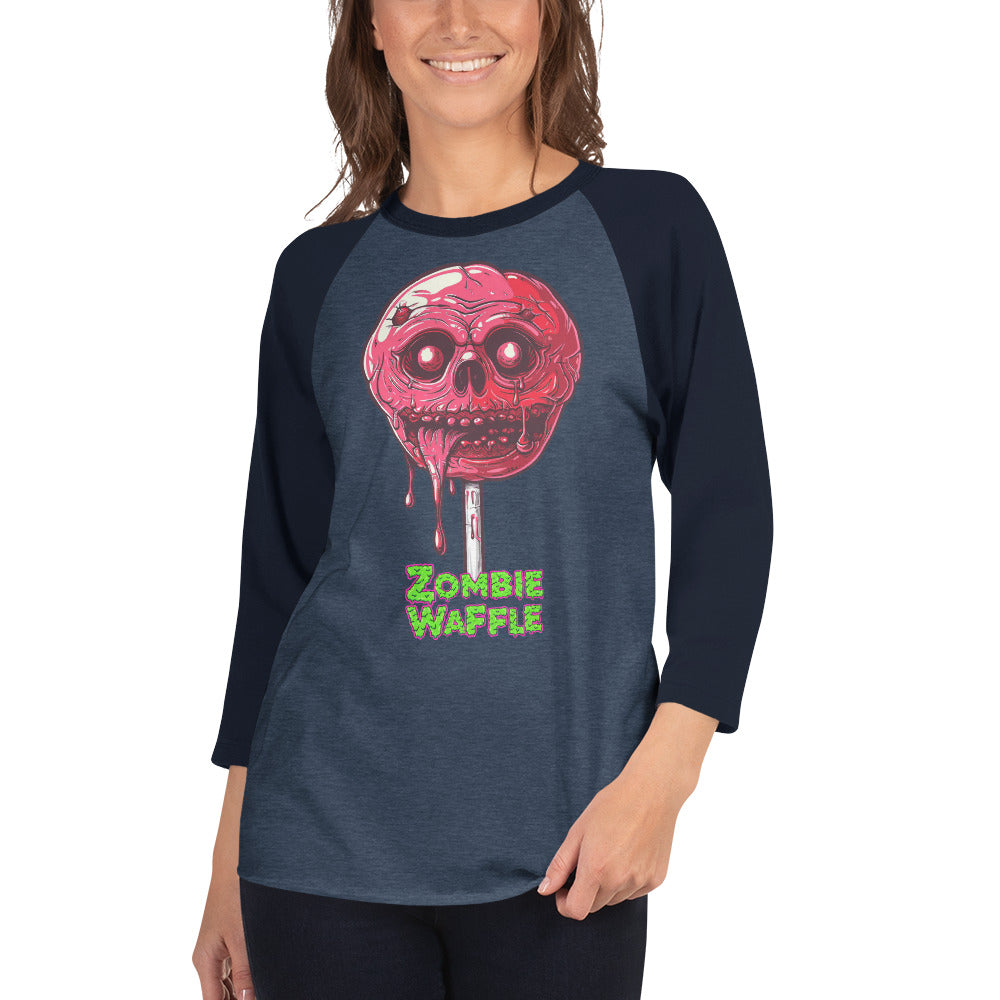 Zombie Lollipop Women's Baseball Tee