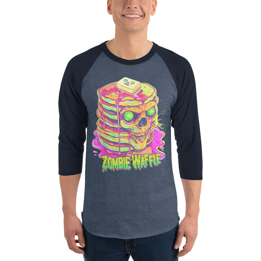 Zombie Pancakes Men's Baseball Tee