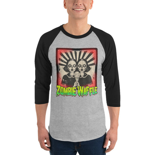 Zombie Twins Men's Baseball Tee