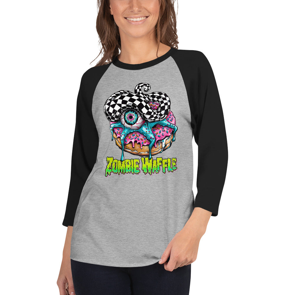 Zombie Donut Women's Baseball Tee