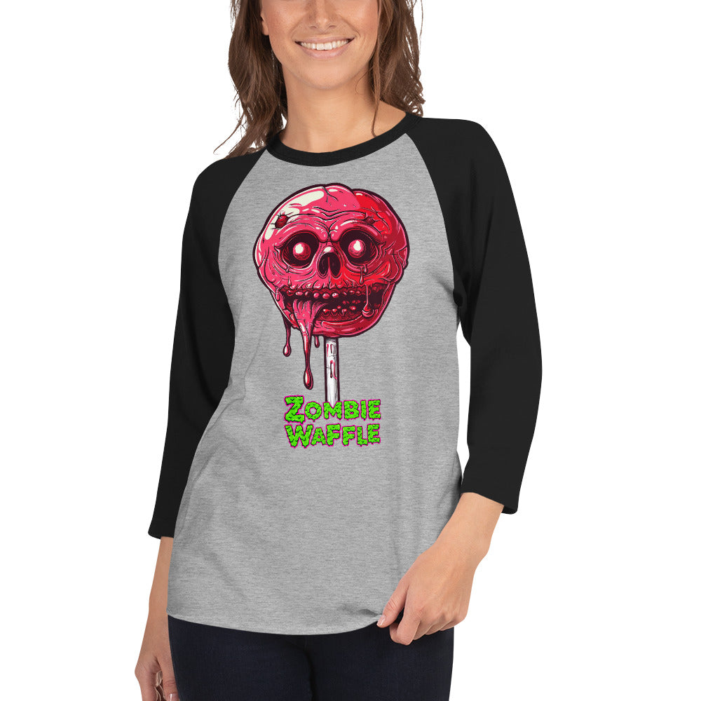 Zombie Lollipop Women's Baseball Tee