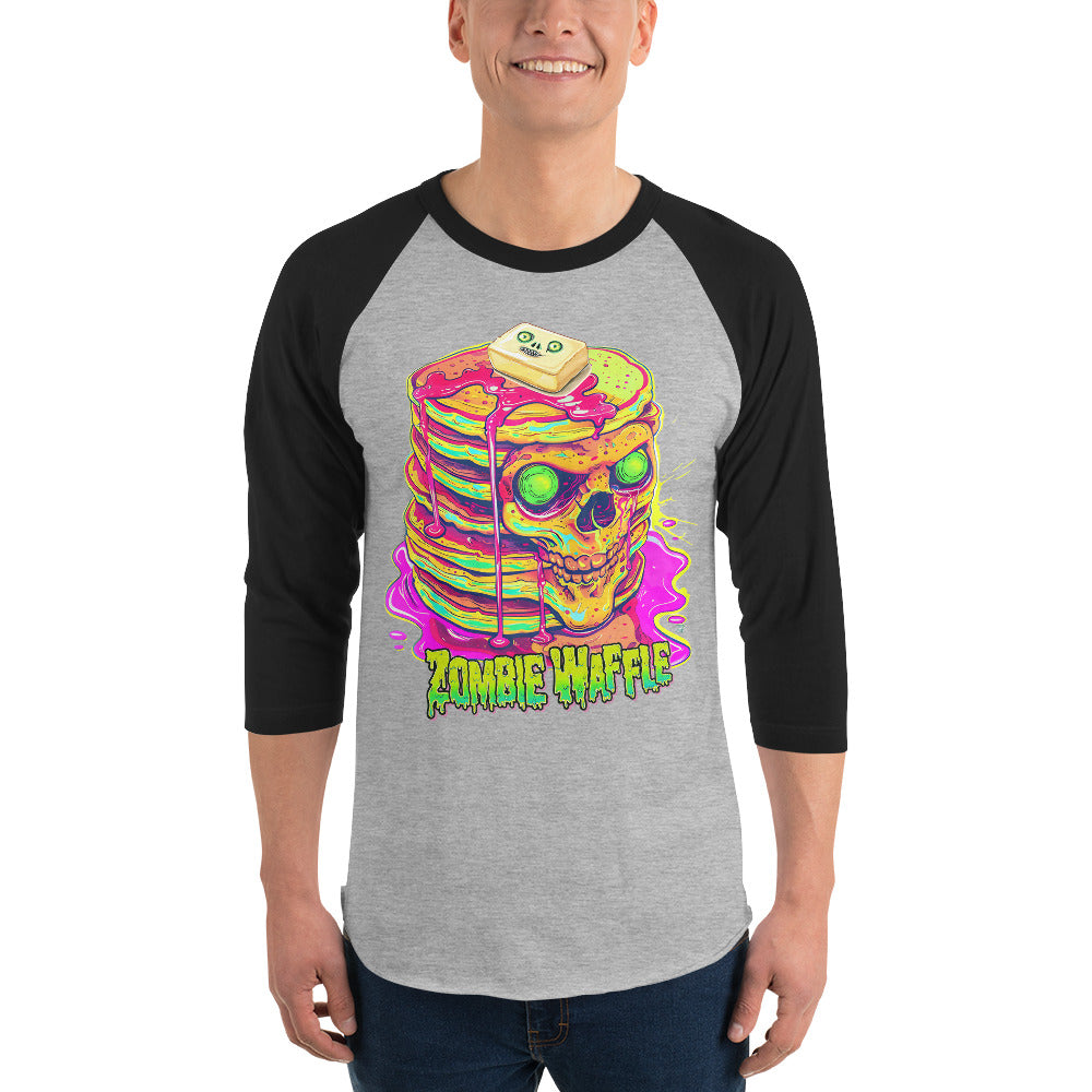 Zombie Pancakes Men's Baseball Tee