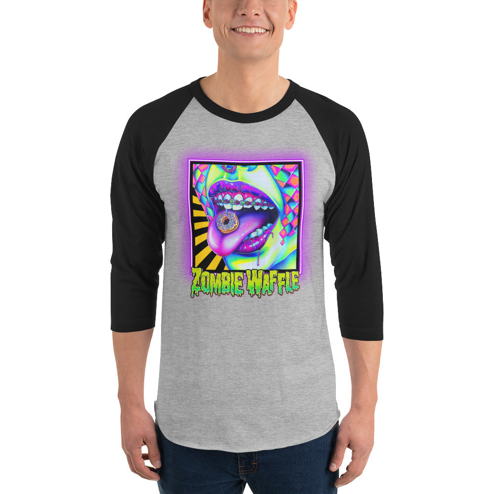 Donuts N Braces Men's Baseball Tee