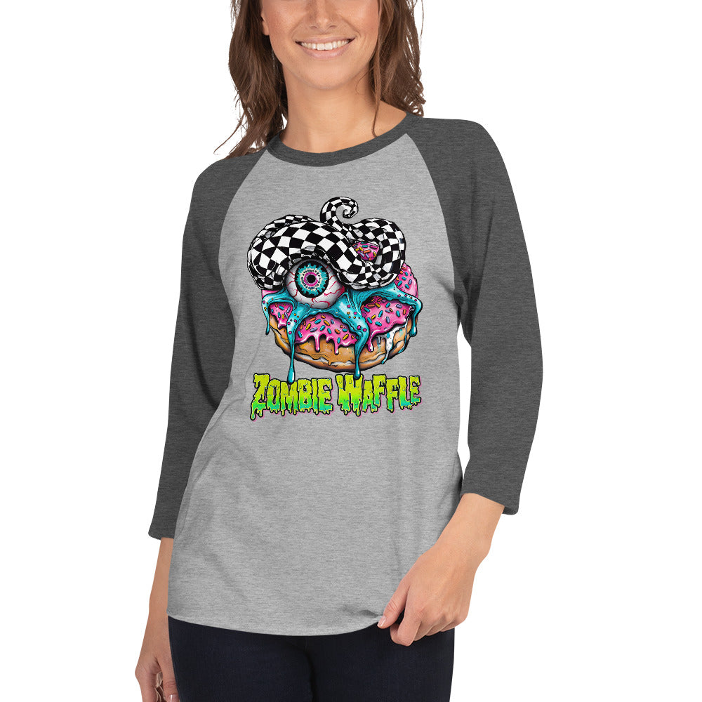 Zombie Donut Women's Baseball Tee