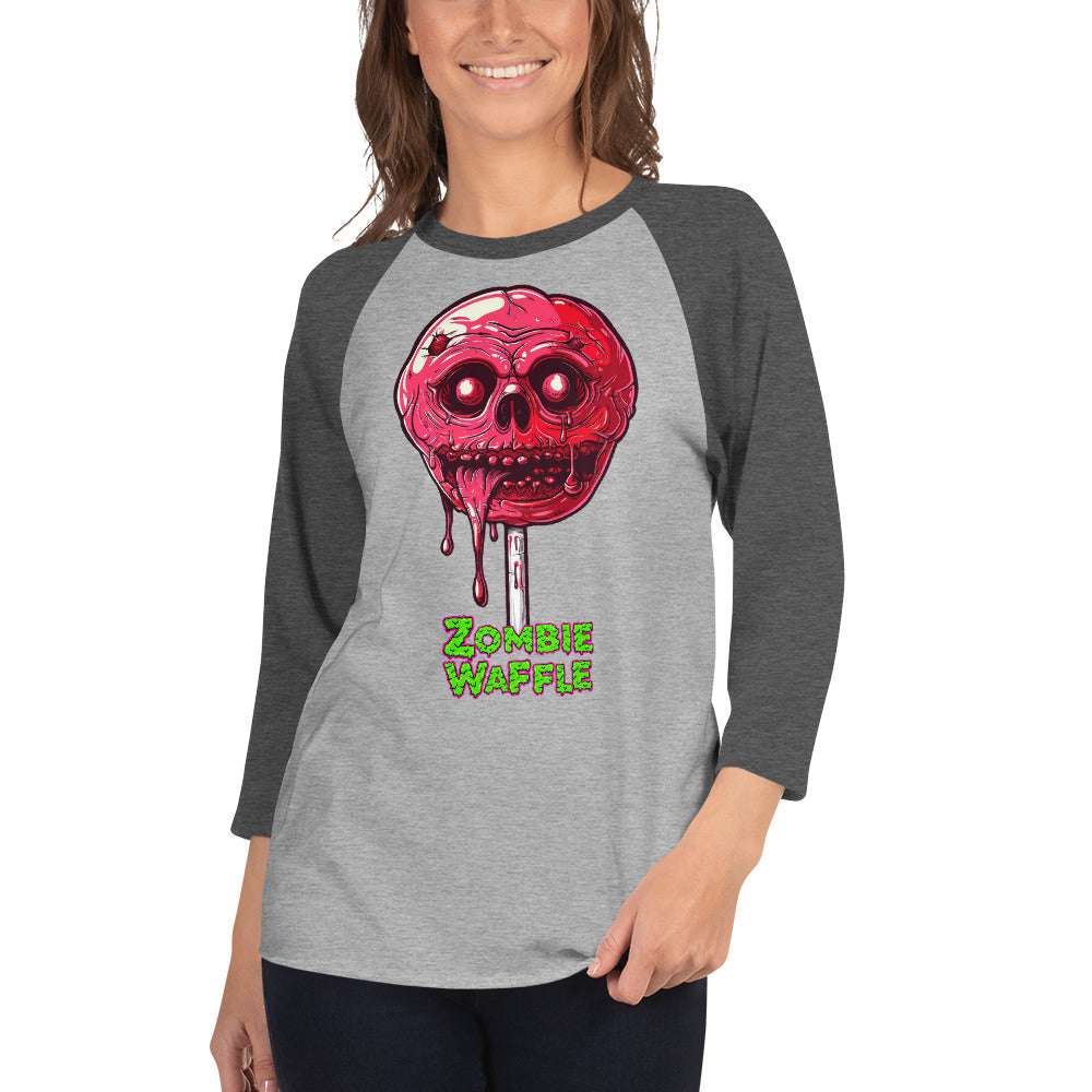 Zombie Lollipop Women's Baseball Tee