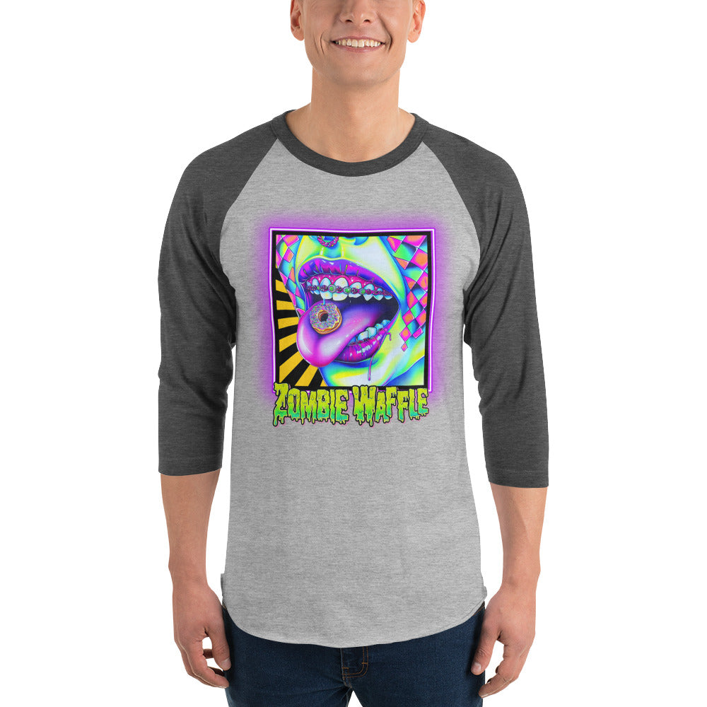 Donuts N Braces Men's Baseball Tee