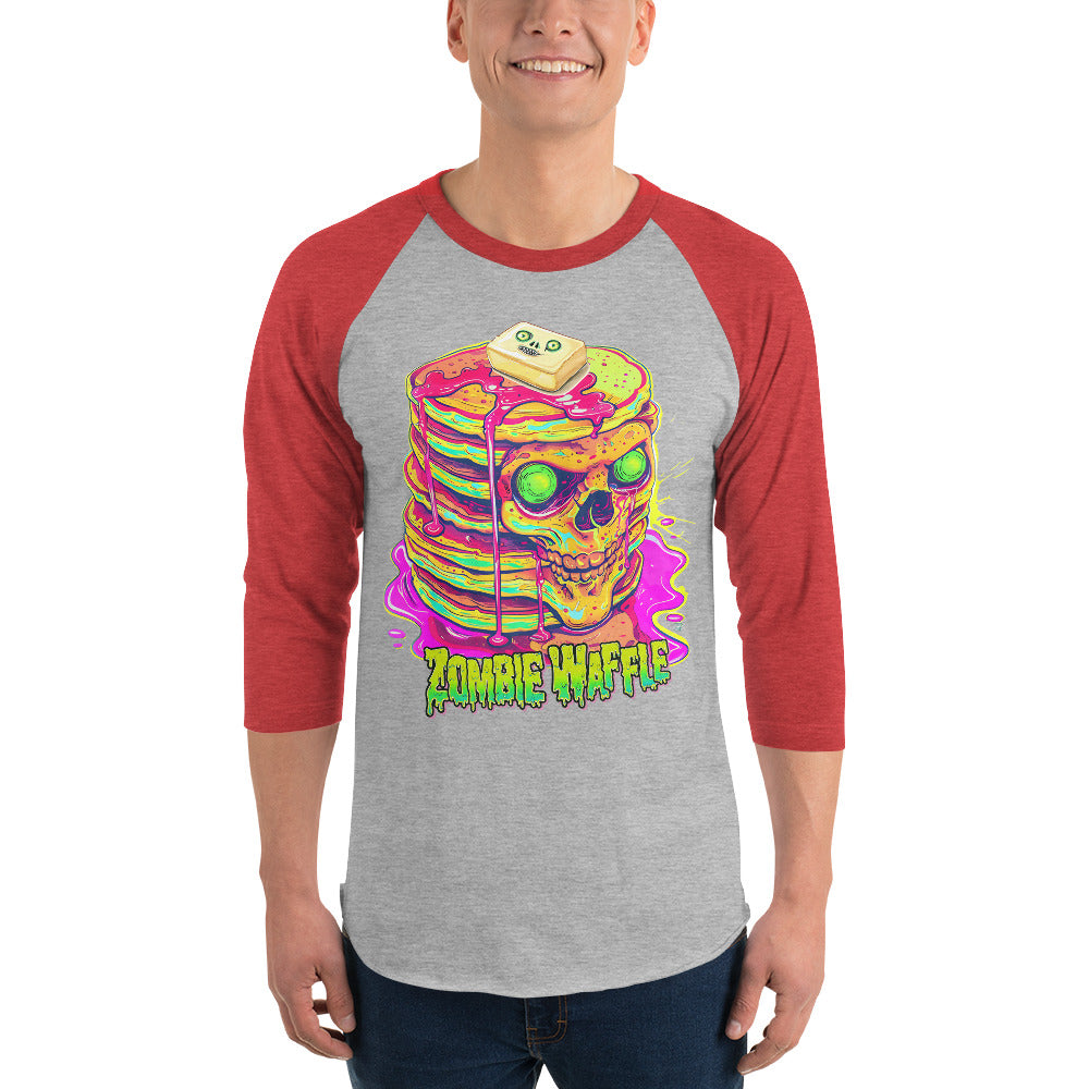 Zombie Pancakes Men's Baseball Tee