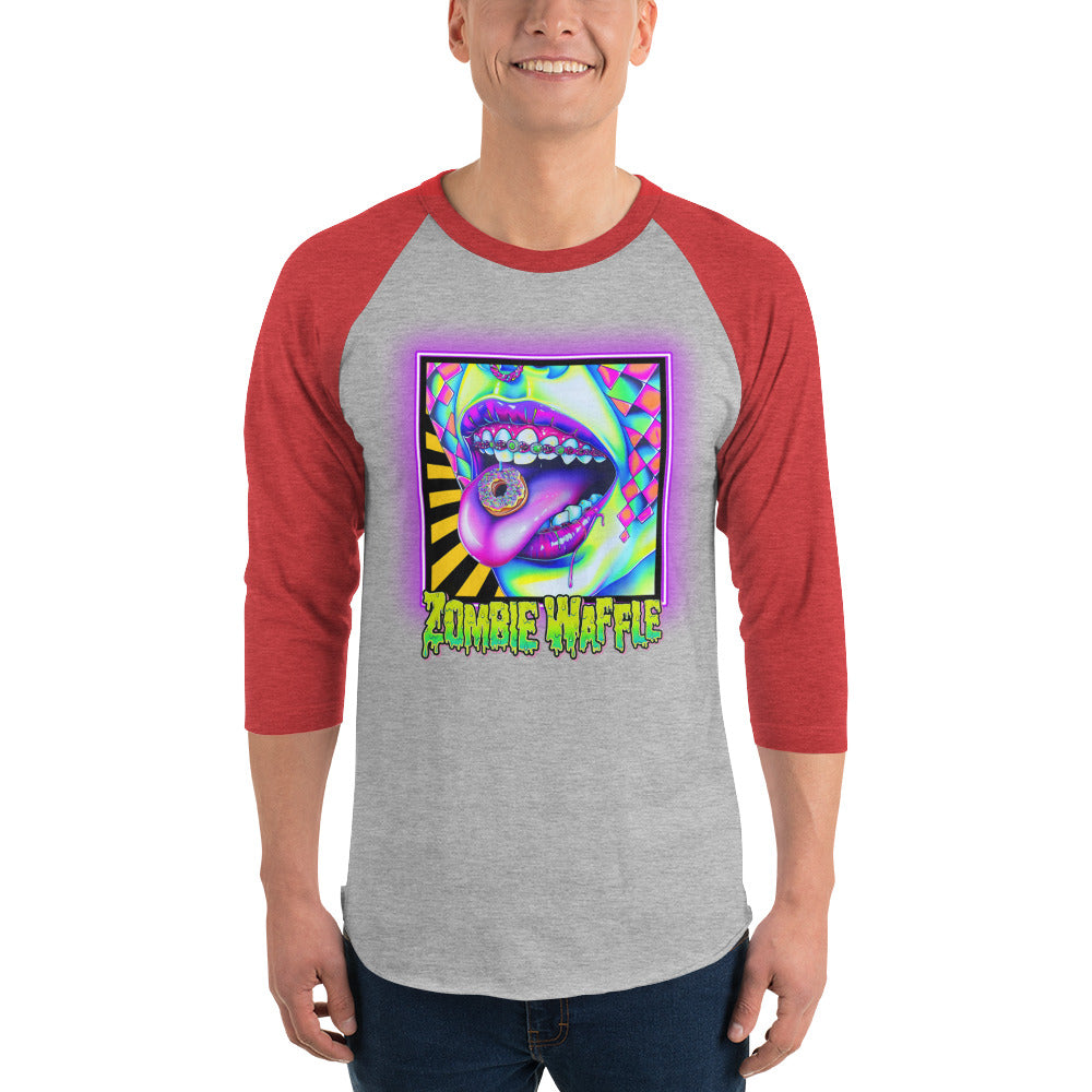 Donuts N Braces Men's Baseball Tee