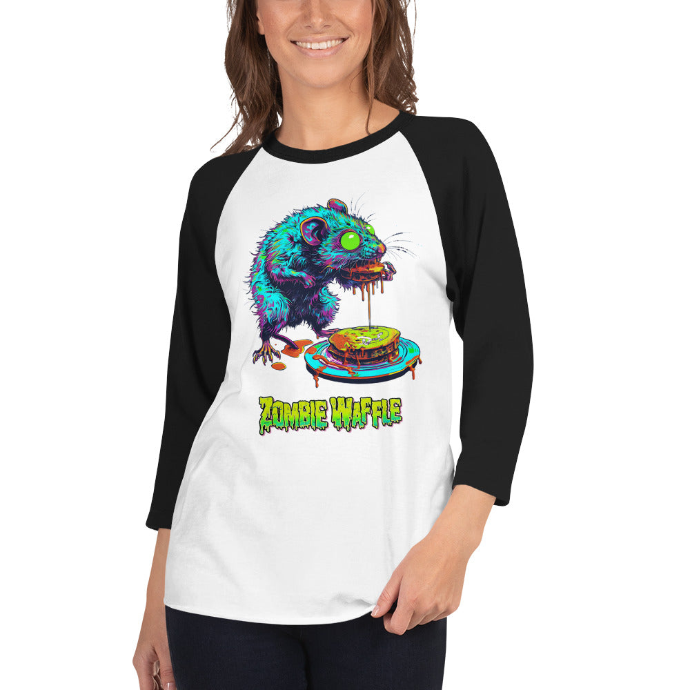 Zombie Rat Women's Baseball Tee