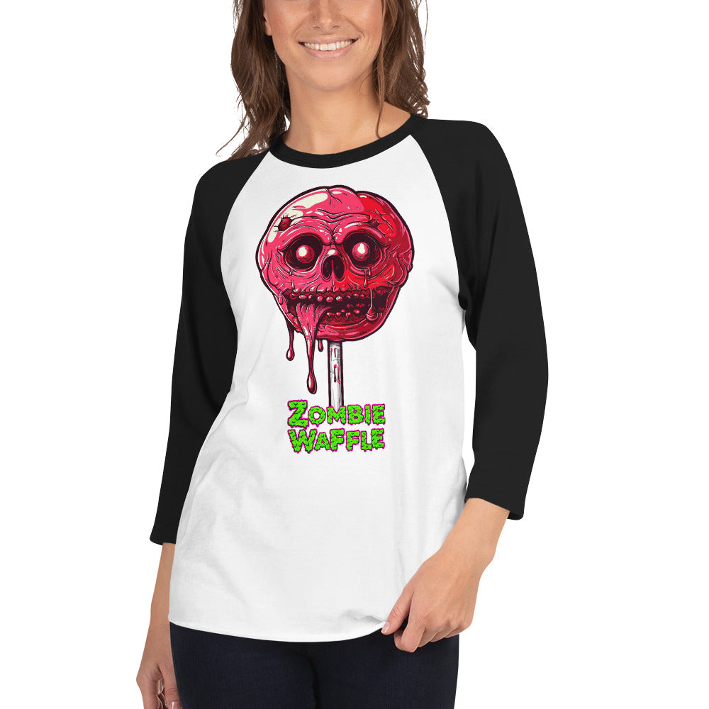 Zombie Lollipop Women's Baseball Tee