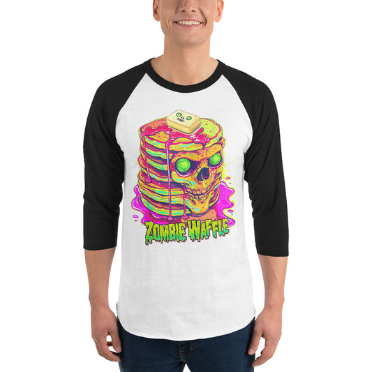 Zombie Pancakes Men's Baseball Tee