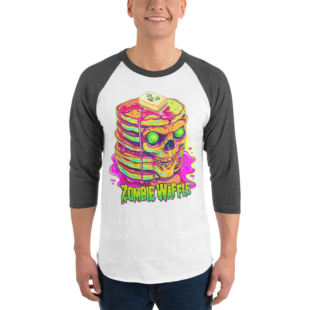 Zombie Pancakes Men's Baseball Tee