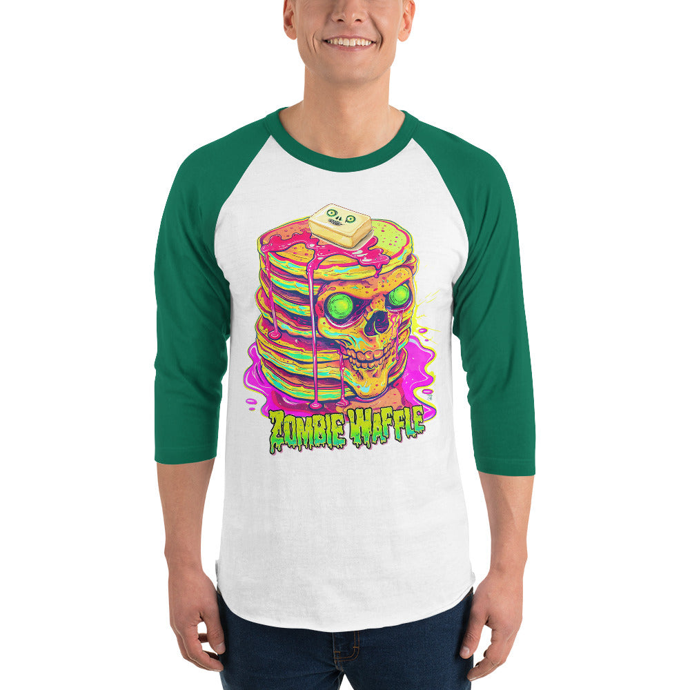 Zombie Pancakes Men's Baseball Tee