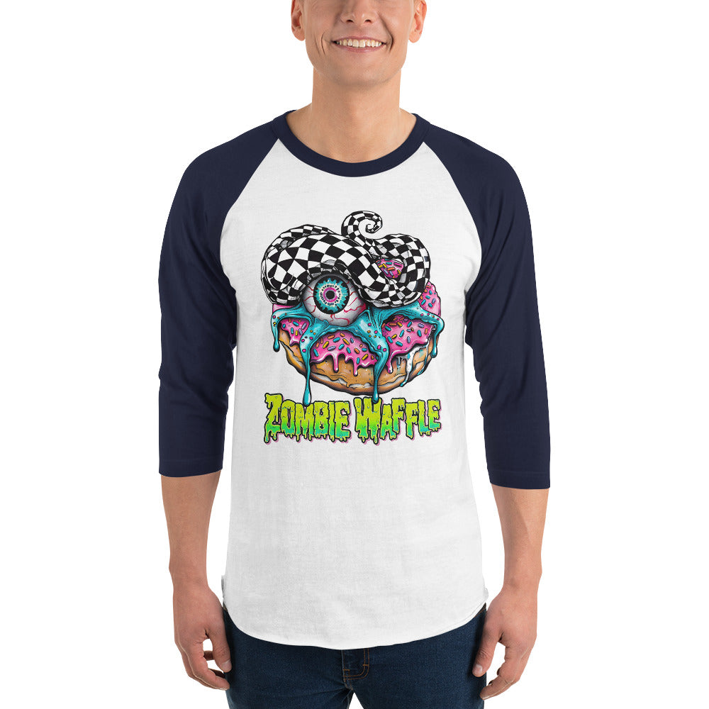 Zombie Donut Men's Baseball Tee